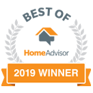 Best of HomeAdvisor 2019 Winner Badge
